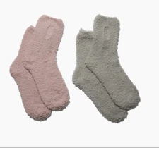 UnHide Softie Socks 2-Pack Rosy Baby & Greige Goose Fits Sizes 6-9 FactorySealed