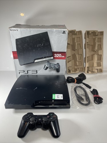 Sony PlayStation 3 Slim 320 Go Console - Noir Charbon (CECH-2504B