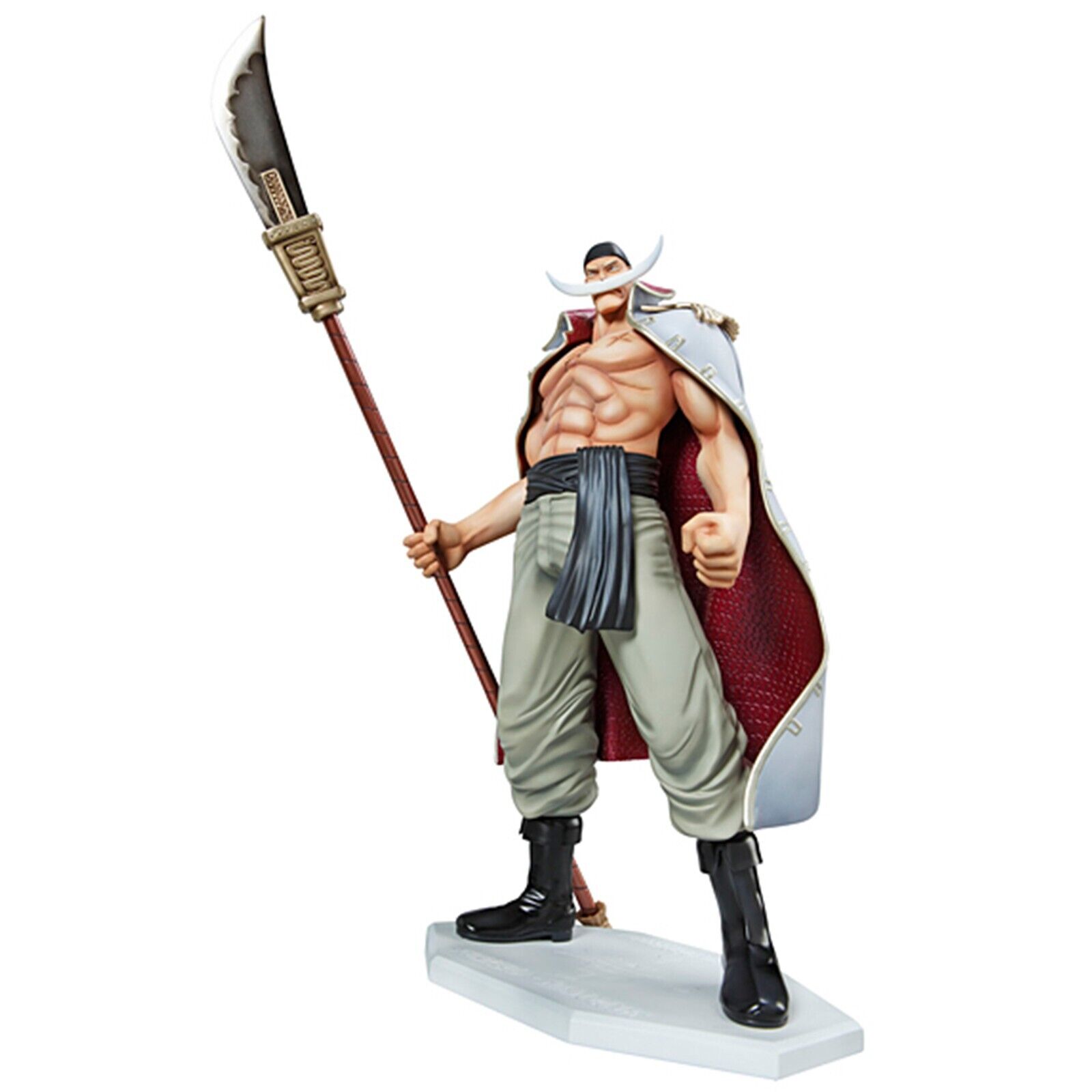  Whitebeard Edward Newgate Big,Japanese Anime  Cosplay,59inches,for Collection,Display, Plastic, Black : Sports & Outdoors