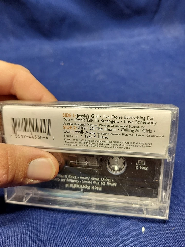 RICK SPRINGFIELD The Encore Collection 445304 Cassette Brand New - Image 4 of 4