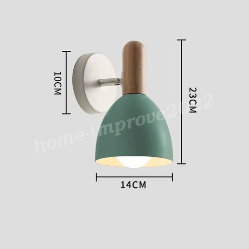 Wall Sconces Lighting Fixture, Rotatable Wall Mounted Bedside Reading lamp E27 - Picture 12 of 13