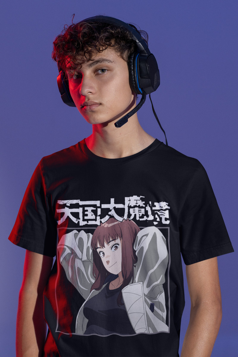 Anime Tengoku Daimakyou T Shirt Manga Heavenly Delusion Maru Kiruko T-shirt  Men's Fashion Cotton Oversized T-shirts Streetwear - AliExpress