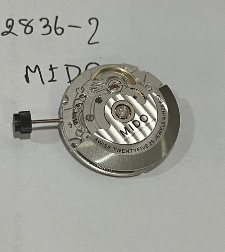 Genuine Mido ETA 2836-2 Automatic Movement ,watchmaker Tool,bergeon,horotec - Picture 7 of 14