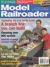 MODEL RAILROADER 1/05 1900's, DCC POWER DISTRICTS, SD40-2, STUCCO DEPOT