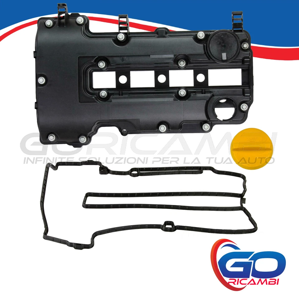 COPERCHIO PUNTERIE TAPPO OLIO OPEL ASTRA J MOKKA CORSA D E MERIVA B 1.4 BENZINA - Immagine 2 di 4