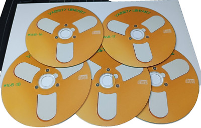 Department Store Elevator Music Audio CD Variety Library 168-D 5-disc set 1960s