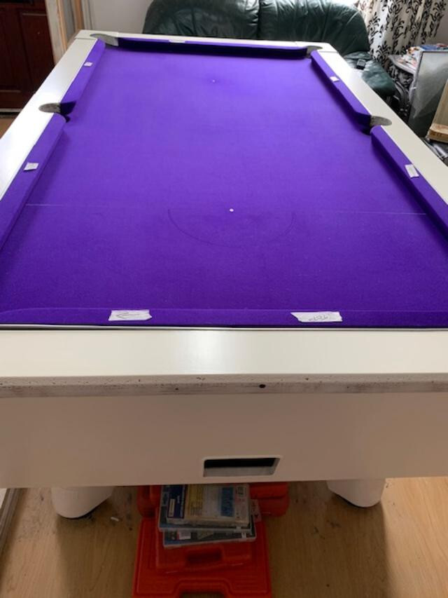 PUB TYPE 7X4 SLATE BED POOL TABLE eBay