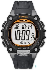 Timex TW5M64500 Men's Digital Ironman Essential E10 44mm Black Strap Watch