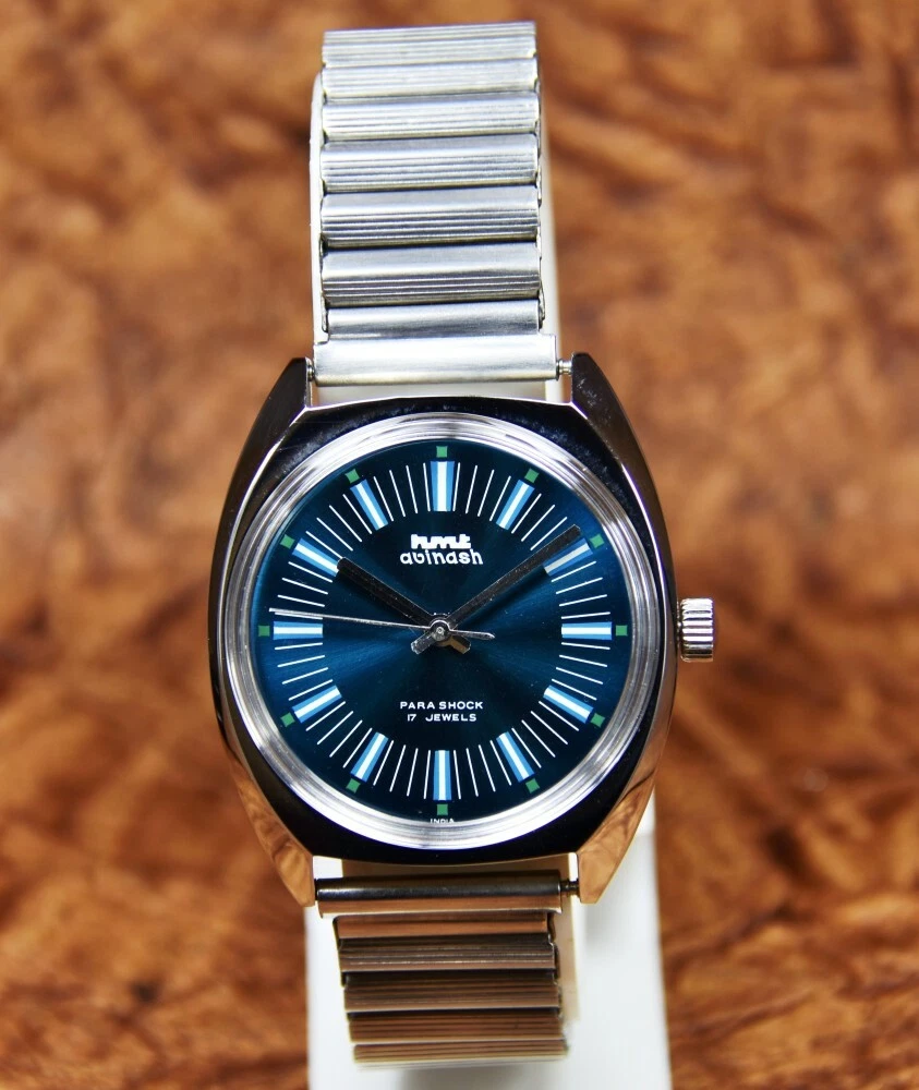 Hmt avinash blue best sale dial