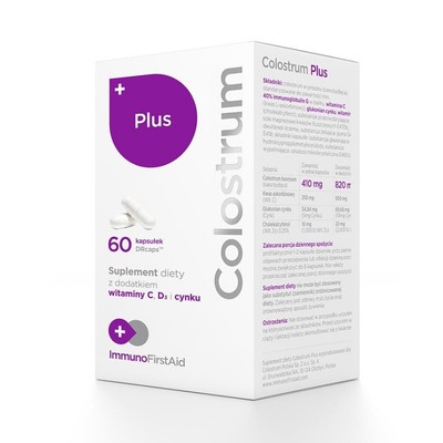 Colostrum Polen Colostrum Plus 500mg 60 Kapseln