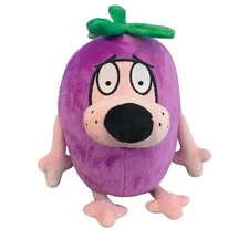 Eggplant Courage Plush - Courage The Cowardly Dog - Cartoon Network