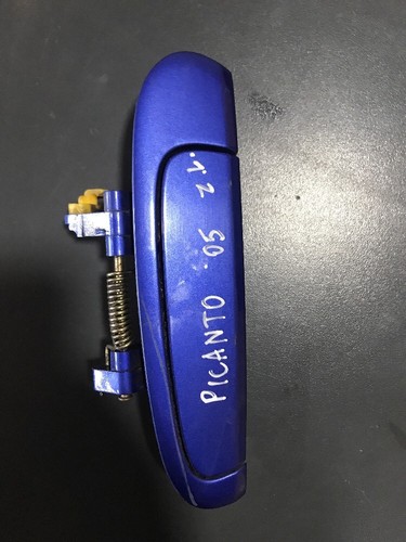 Kia Picanto 2003-2007 Year Rhd Rear Left Door Exterior Handle Blue Color 050325 - Picture 2 of 8