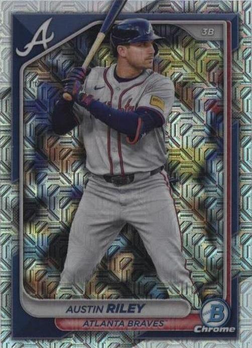 2024 Bowman Chrome - Austin Riley #28 Mojo Refractor for sale online | eBay