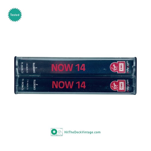 NOW 14 Now That's What I Call Music 14 Cassette Tapes (1989) UK Double TESTED - Picture 3 of 5