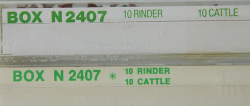 AS-IS Lot (6) Merten N Scale Animals (Cattle, Goats, Stags, Pigs, Horses, Dogs) - Picture 4 of 8