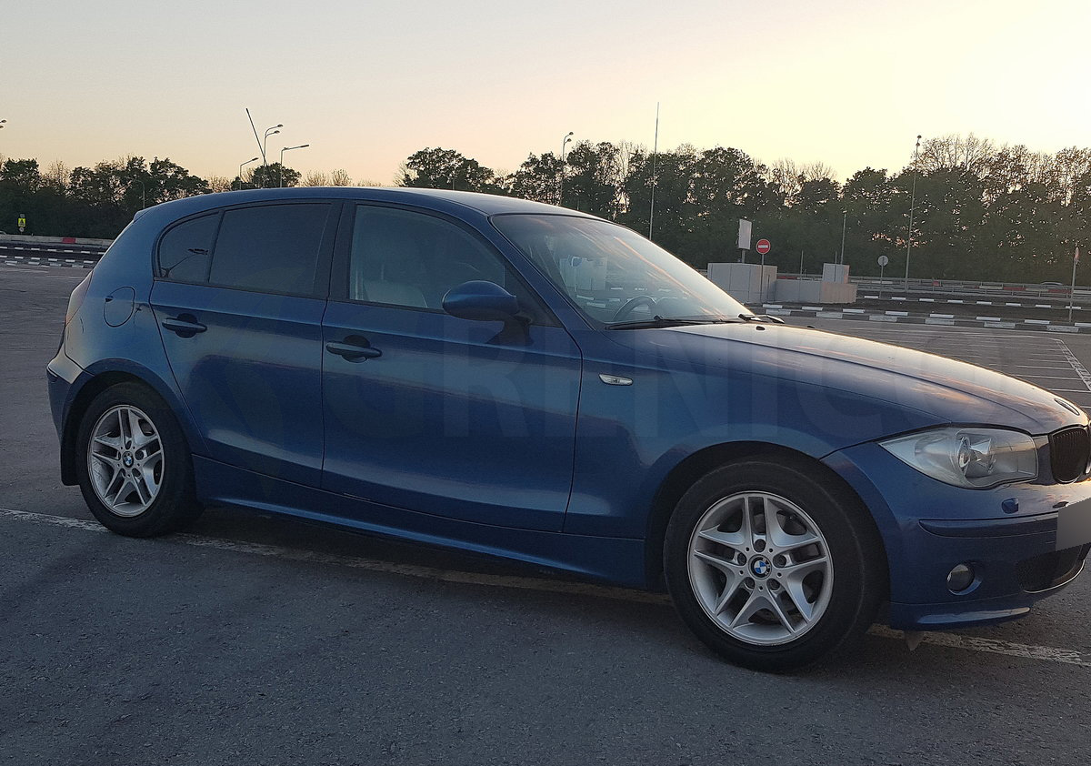 BMW 1 series E87 5door hatchback 20042011 wind deflectors 2pc HEKO