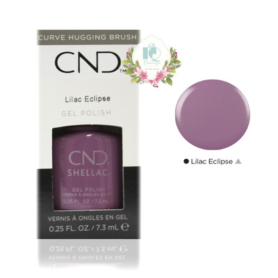 CND Shellac UV Gel Polish 0.25 oz NIB Lilac Eclipse