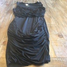 Fashion Nova Meshin Around Mini Dress Size L in Black