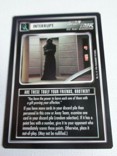 Star Trek The Next Generation CCG Q Continuum Individual Card - Picture 101 of 118
