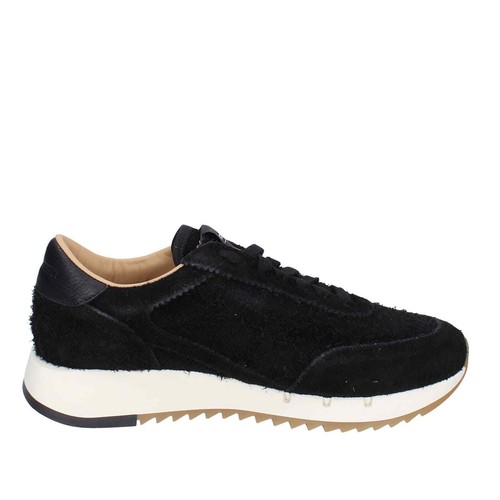 Chaussures Homme STOKTON 9 (EU 42) Baskets daim noir EY208-42 - Photo 3 sur 5
