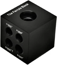 Hireko The Ferrule Block (Ferrule Installation Tool and Shaft Tip and Butt