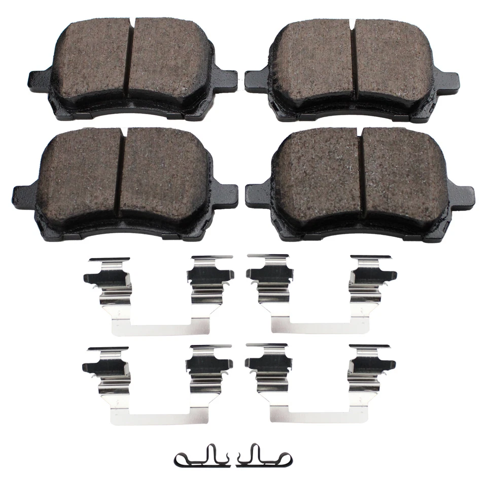 Передние дисковые тормозные колодки ProAct для Chevy HHR Malibu Pontiac G5 G6 Akebono ACT1160 - Изображение 4 из 4