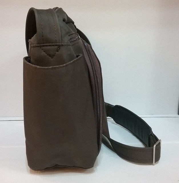 DayMakers Santa Barbara Travel Bag Crossbody Brown Nylon Medium eBay