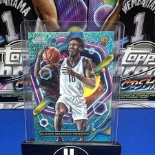 2023 Topps Chrome Cosmic Oliver-Maxence Prospe  Aqua Equinox Refractor /149 #171