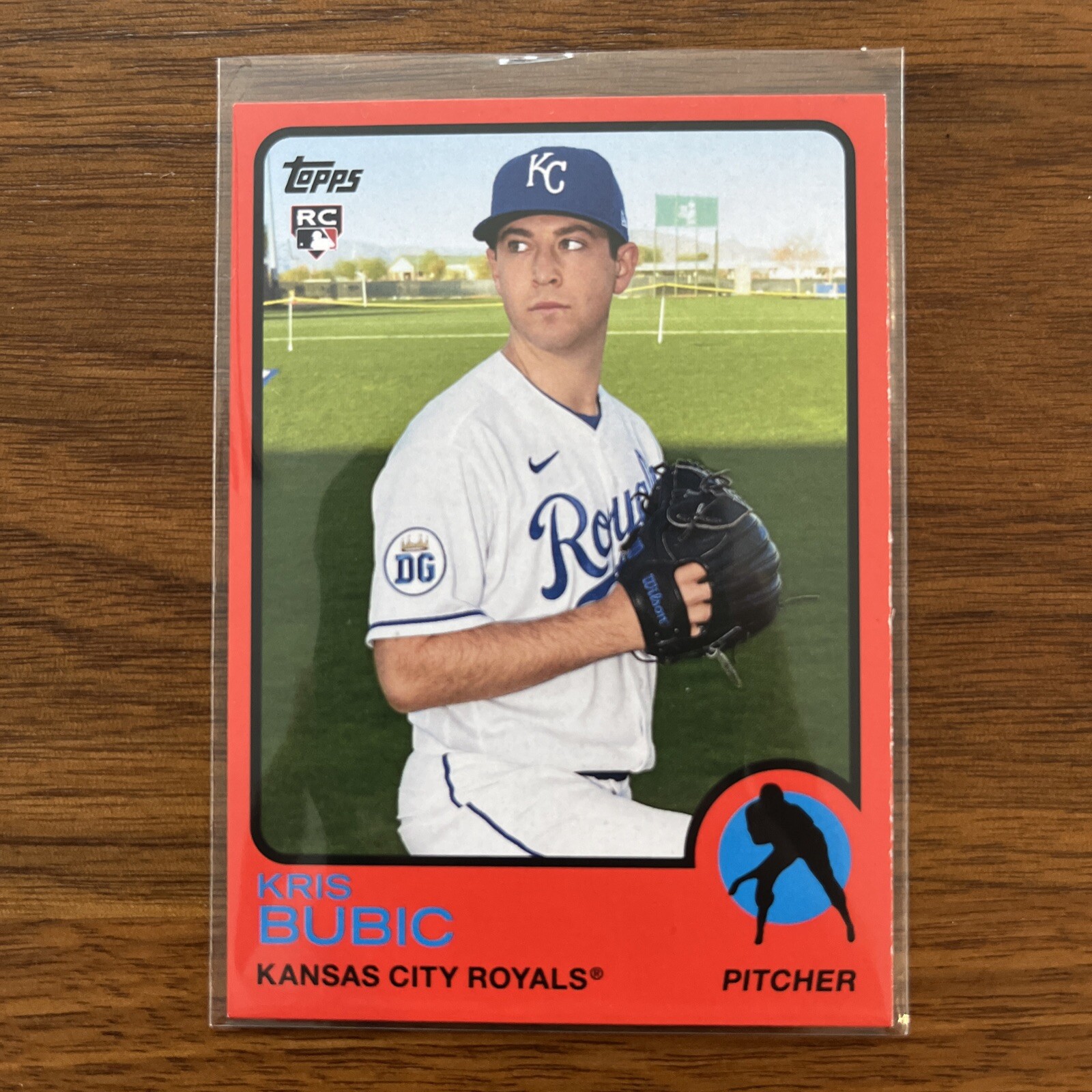 2021 TOPPS ARCHIVES Kris Bubic RC /75 SSP Red Parallel ROYALS Stanford