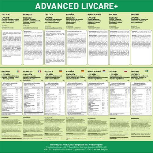 Advanced Livcare + Liver Health Supplement | 18 Essential Nutrients : UK Made - Picture 5 of 5
