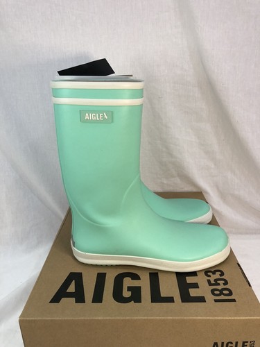 Aigle Unisex's Lolly Pop 2 Rain Boot Uk Size 4 Eu Size 37 Colour Lagoon #577 - Picture 9 of 11