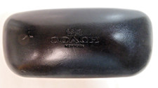 COACH New York Eyeglasses Sunglasses Hard Clamshell Protective Case Holder Black