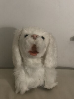 FurReal Friends GOGO MY WALKIN' PUP - White Plush Electronic Puppy NO LEASH