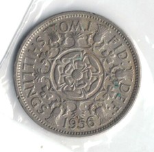 Great Britain Coins - 1956  Florin - 2 Schillings       *117