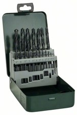 Bosch Carbide Drill Bit Set Hss-R , 19-teilig, 1 - 10 MM, Metal Cassette