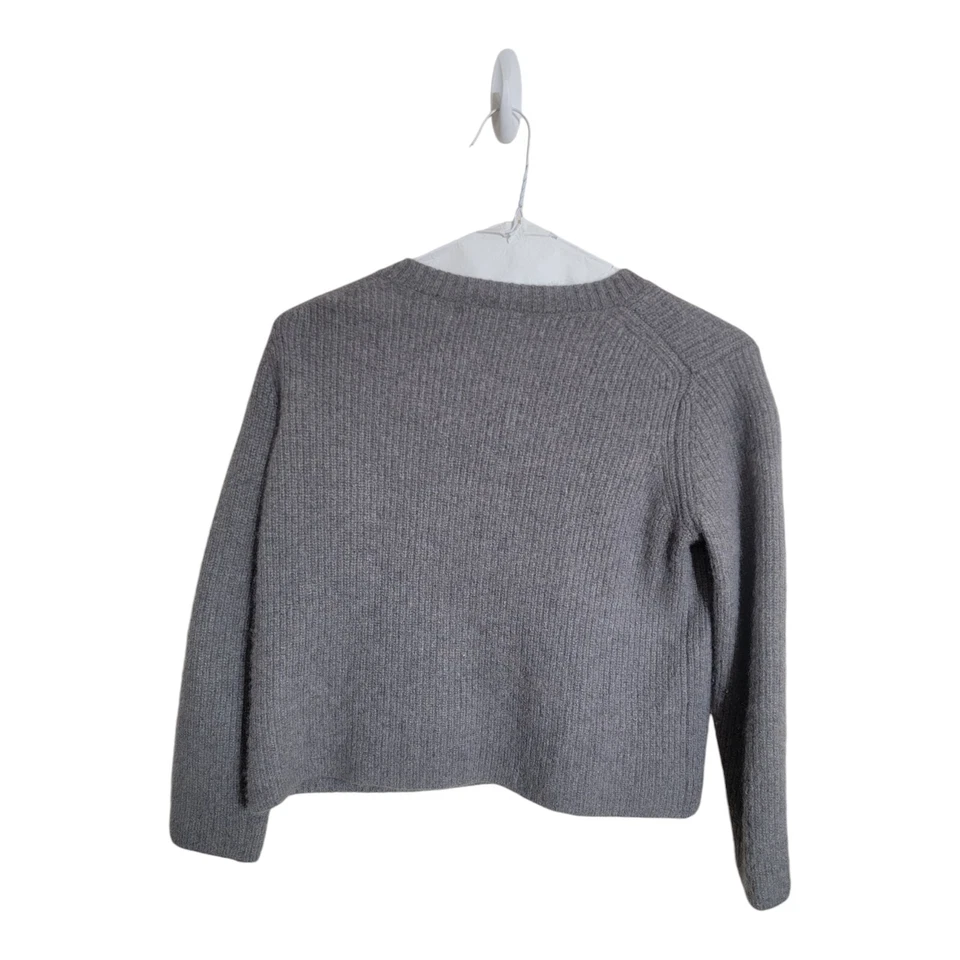 Suéter Banana Republic Mujer M RELAJADO ACANALADO VISÓN BREZO Cachemira Minimalista Foto 2 de 4