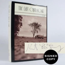 AMATEUR RACING CULT CLASSIC The Last Open Road SIGNED BS LEVY Watkins Glen 1950s