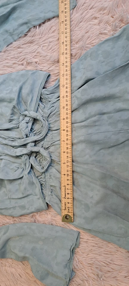 Top Shop Mameluco Mujer Talla 6 Multicolor Cintura Elástica Color VERDE Foto 3 de 4