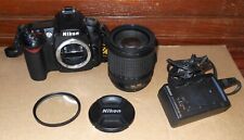 Nikon D90 12.3MP Digital SLR Camera w/ 18-135mm Lens BUNDLE