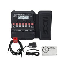Zoom G1X Four Guitar MultiEffects Processor with Expression Pedal Bundle with...