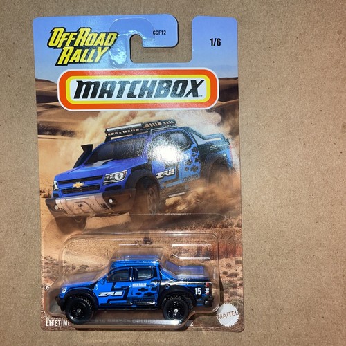 Matchbox ‘16 Chevy Colorado Xtreme MBX ‘24 Off Road Rally 1/6 Blue VHTF! - Picture 2 of 4