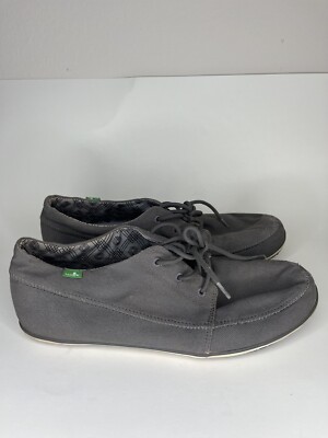 Sanük Stylish Grey  Shoes Sanuk Vagabond Mens Sz 8 Grey Slip On Casal Shoes | eBay main image 2