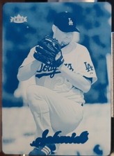 JASON SCHMIDT 2007 Fleer Ultra PRINTING PLATE SP #1/1 Dodgers Giants Pirates of