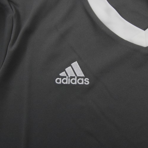 adidas Short Sleeve Shirt Women's Gray New with Tags - Picture 4 of 4