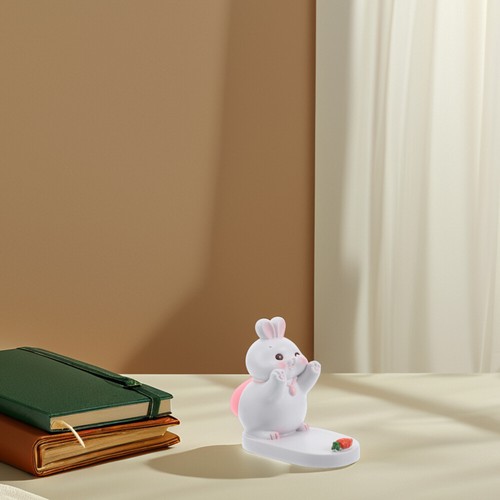 Mobile Phone Holder Office Cellphone Rabbit Cute Car Accessories - 第 11/12 張圖片
