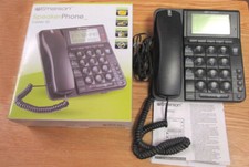 Emerson EM2650 Big Button Speaker phone w/Caller ID - Black
