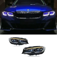 For 19-22 BMW 3 Series G20 G28 Headlamp Upgrade Adaptive Laser & LED Headlight