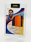 Karl-Anthony Towns x Tyson Beck Game Worn 4-Color Patch Auto Gold /10 Knicks SSP