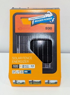 Gallagher S30 Lithium Solar Electric Fence Energizer - G350414