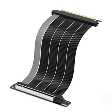 PCIe 5.0 x16 GPU Riser Extension Cable, Universal Gen5 Graphics Card Extender